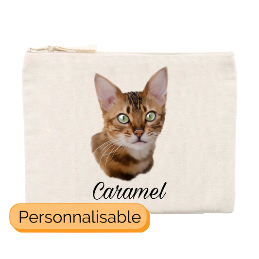 Trousse personnalisable d'un chat bengal