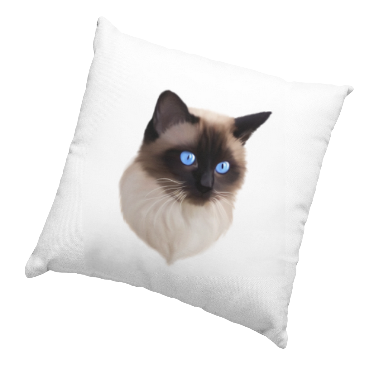 Coussin chat siamois