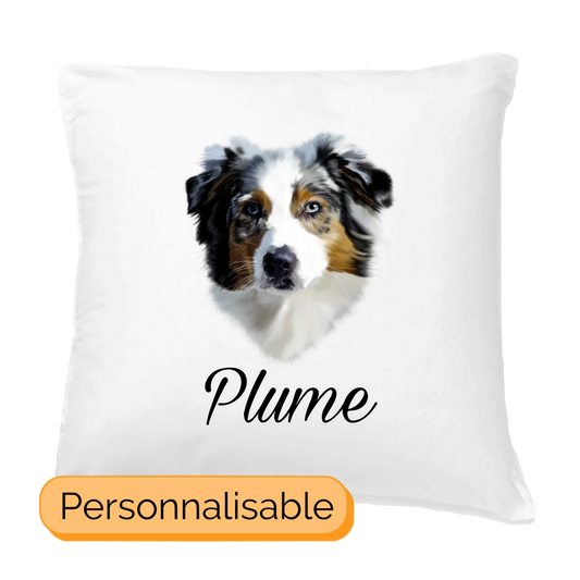 Coussin personnalisable berger australien