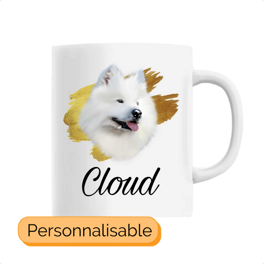 Mug personnalisable samoyĂšde