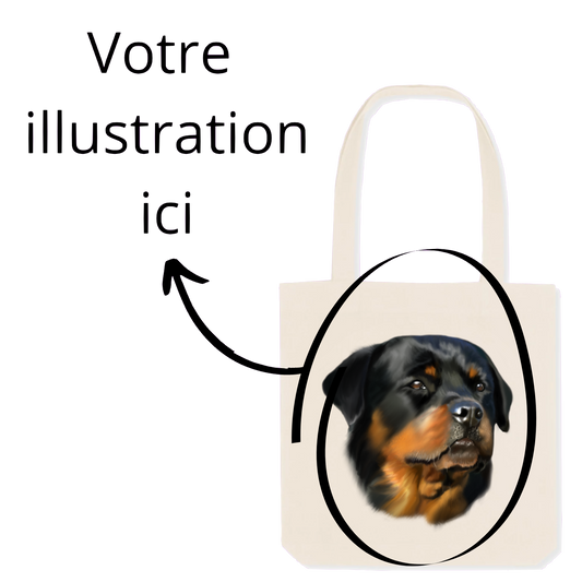 Totebag - Dessin personnalisĂ©