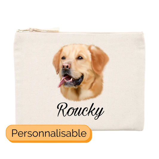 Trousse personnalisable golden retriever