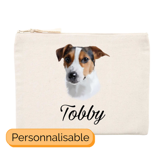 Trousse personnalisable jack russell
