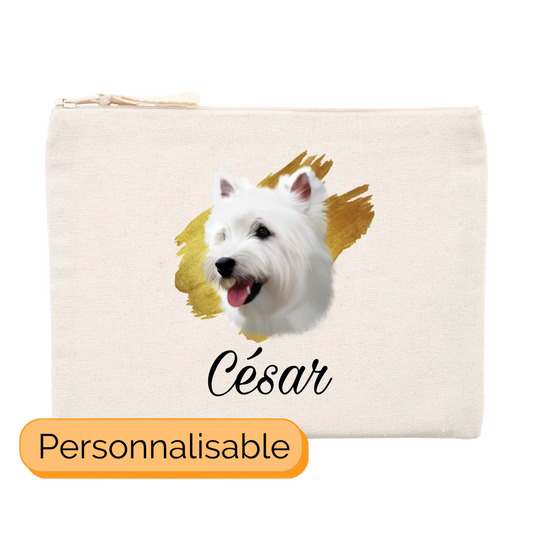 Trousse personnalisable westie