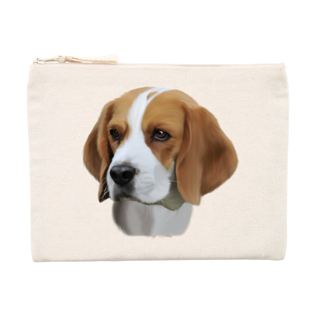 Trousse portrait chien beagle