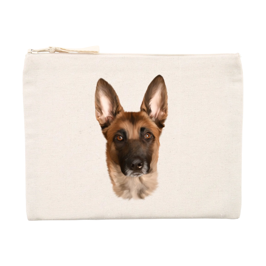 Trousse portrait chien malinois